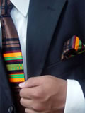 Designed By Don Afrocentric Tie & Handkerchief